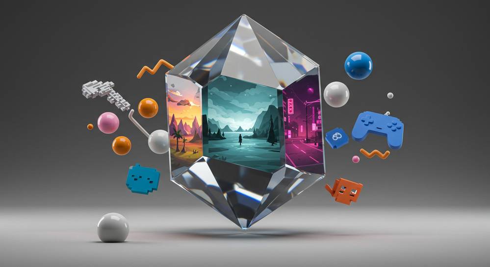 Visually stunning worlds with unique art styles